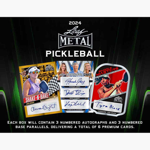 2024 Leaf Metal Pickleball Hobby Box