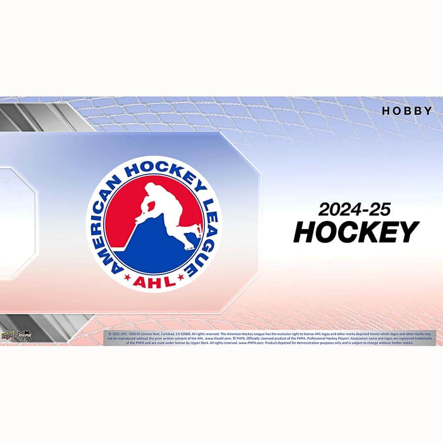 2024-25 Upper Deck AHL Hockey Hobby Box