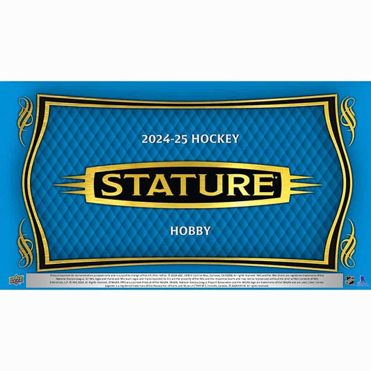 2024-25 Upper Deck Stature Hockey Hobby Box