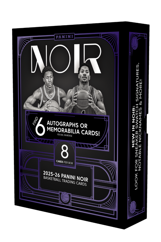 2025-26 Panini Noir Basketball Hobby Box - 4 Box Case