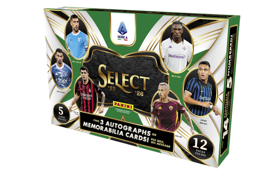 2025-26 Panini Select Serie A Soccer Hobby Box