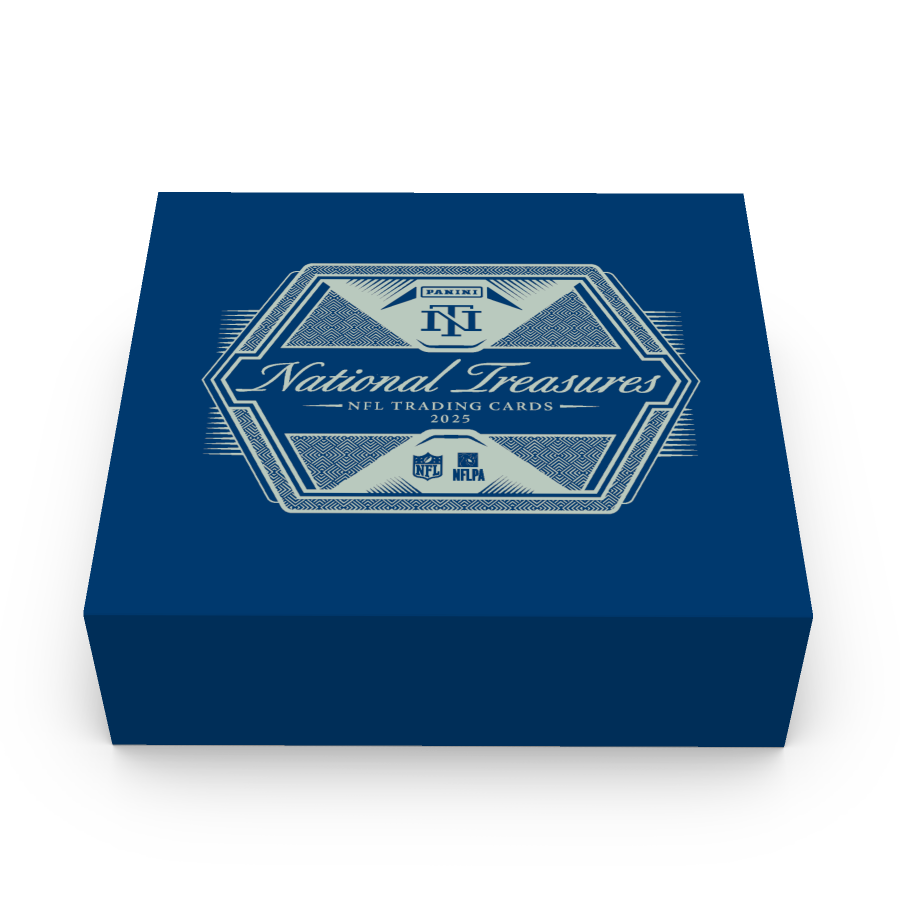 2025 Panini National Treasures Football Hobby Box - 4 Box Case