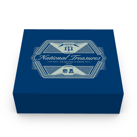 2025 Panini National Treasures Football Hobby Box - 4 Box Case