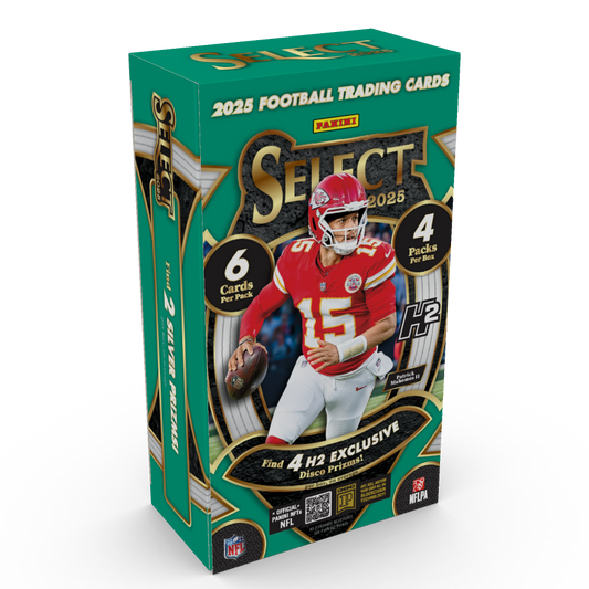 2025 Panini Select Football H2 Hobby Box