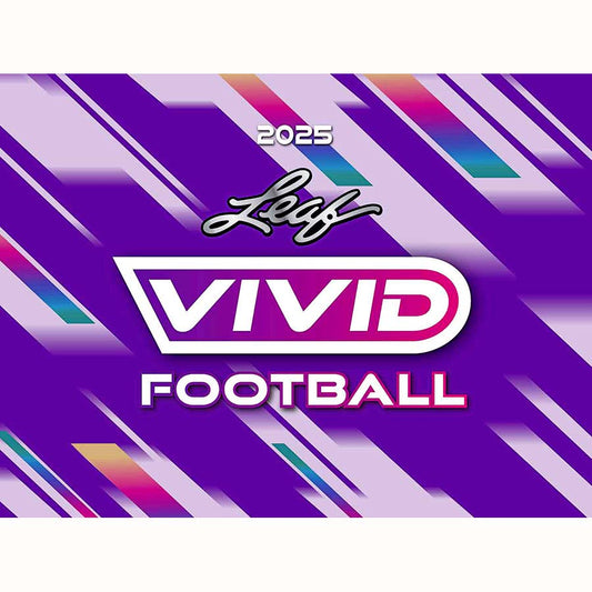 2025 Leaf Vivid Football Jumbo Hobby Box