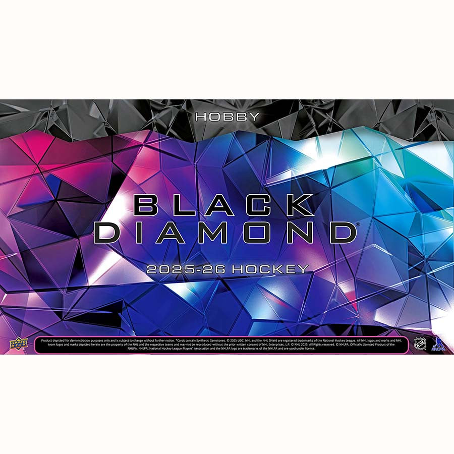 2025-26 Upper Deck Black Diamond Hockey Hobby Box