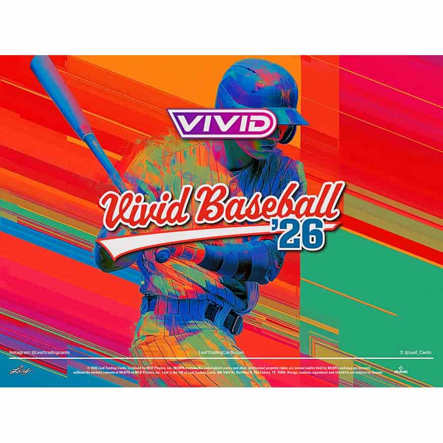 2026 Leaf Vivid Baseball Hobby Box