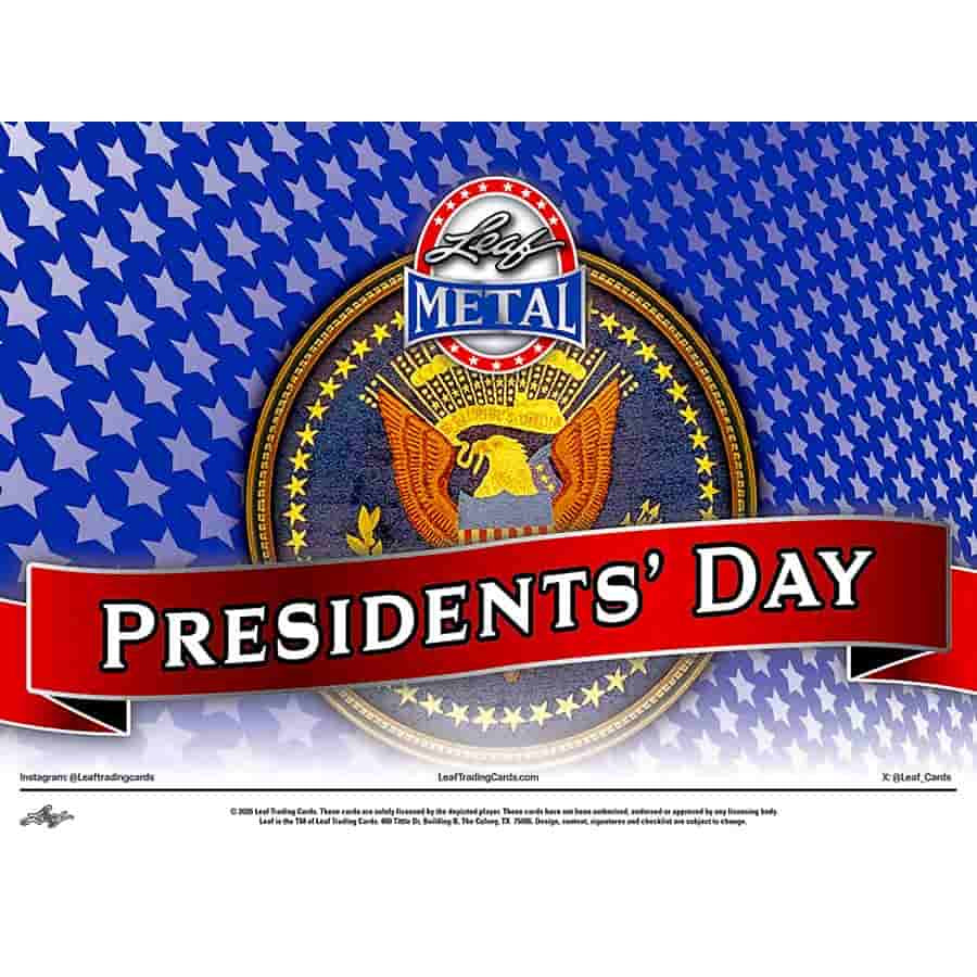 2026 Leaf Metal President's Day Hobby Box
