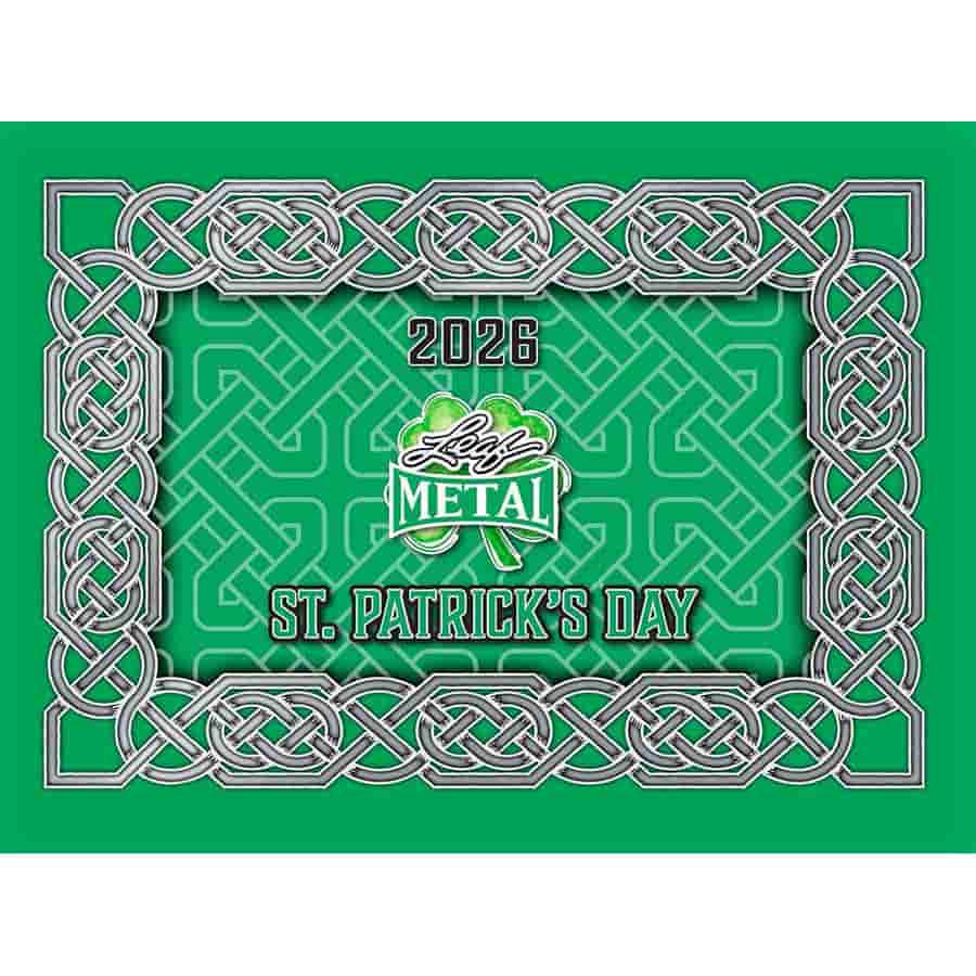 2026 Leaf Metal St Patrick's Day Hobby Box