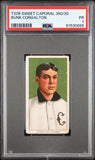 Bunk Congalton 1909-11 T206 Sweet Caporal 350/30 PSA 1 Poor