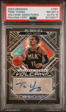 Trae Young 2020 Obsidian Volcanic Auto #41/49 PSA 8 Auto 10