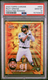 Riley Greene 2023 Topps Chrome Radiating Rookies PSA 10 Gem Mint