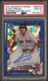 Blaze Jordan 2021 Bowman Chrome Sapphire Auto PSA 10 Gem Mint