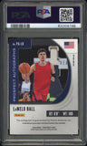 LaMelo Ball 2020 Prizm Draft Autograph Silver Prizm PSA 9 Mint