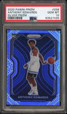 Anthony Edwards 2020 Panini Prizm Silver Rookie #258 PSA 10 Gem Mint 7435