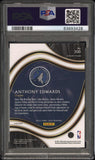 Anthony Edwards 2020 Panini Select #300 Elephant Prizm PSA 10 Gem Mint