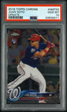 Juan Soto 2018 Topps Chrome #HMT55 PSA 10 Gem Mint 6571