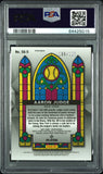 Aaron Judge 2021 Panini Prizm Stained Glass Lime Green #106/125 PSA 10 Gem Mint