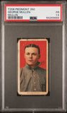 George Mullen Mullin 1909-11 T206 Piedmont 350 PSA 1.5 Fair