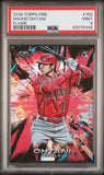 Shohei Ohtani 2018 Topps Fire #150 Flame PSA 9 Mint