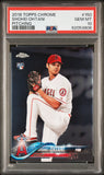 Shohei Ohtani 2018 Topps Chrome #150 PSA 10 Gem Mint 3806