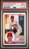 Shohei Ohtani 2018 Topps Chrome 1983 Topps PSA 10 Gem Mint 0004