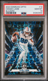 CeeDee Lamb 2023 Donruss Optic Blazers PSA 10 Gem Mint