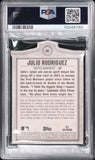 Julio Rodriguez 2022 Brooklyn Collection Bush Terminal Die-Cut #35/36 PSA 9 Mint