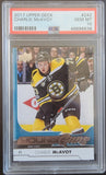 Charlie McAvoy 2017 Upper Deck #242 PSA 10 Gem Mint