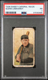 Glenn Liebhardt 1909-11 T206 Sweep Caporal 150/25 PSA 1 Poor