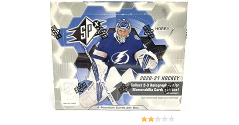 2020-21 Upper Deck SPx Hockey Hobby Box