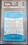 Justin Turner 2008 Bowman Chrome Blue Refractor PSA 9 Mint