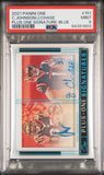 Ja'Marr Chase + Chad Johnson 2021 Panini One Plus One Signatures #31/35 PSA 9 Mint