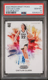 Caitlin Clark 2024 Panini Prizm Draft Picks Color Blast PSA 10 Gem Mint