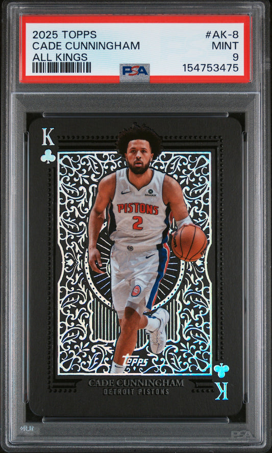 Cade Cunningham 2025 Topps All Kings #AK-8 PSA 9 Mint