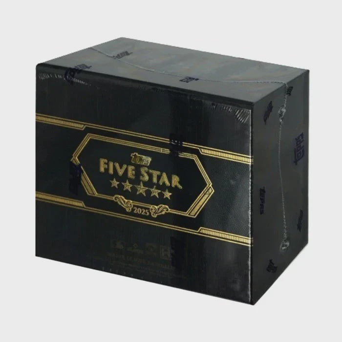2025 Topps Five Star Baseball Hobby Box - 3 Box Case