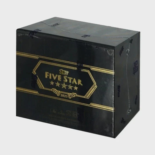 2025 Topps Five Star Baseball Hobby Box - 3 Box Case