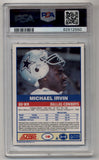 Michael Irvin 1989 Score #18 PSA 10 Gem Mint 2550