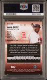 David Ortiz 2023 Topps Stadium Club Red Foil Auto PSA 7 Auto 10