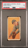 Eddie Phelps 1909-11 T206 Sweet Caporal 350/30 PSA 1 Poor