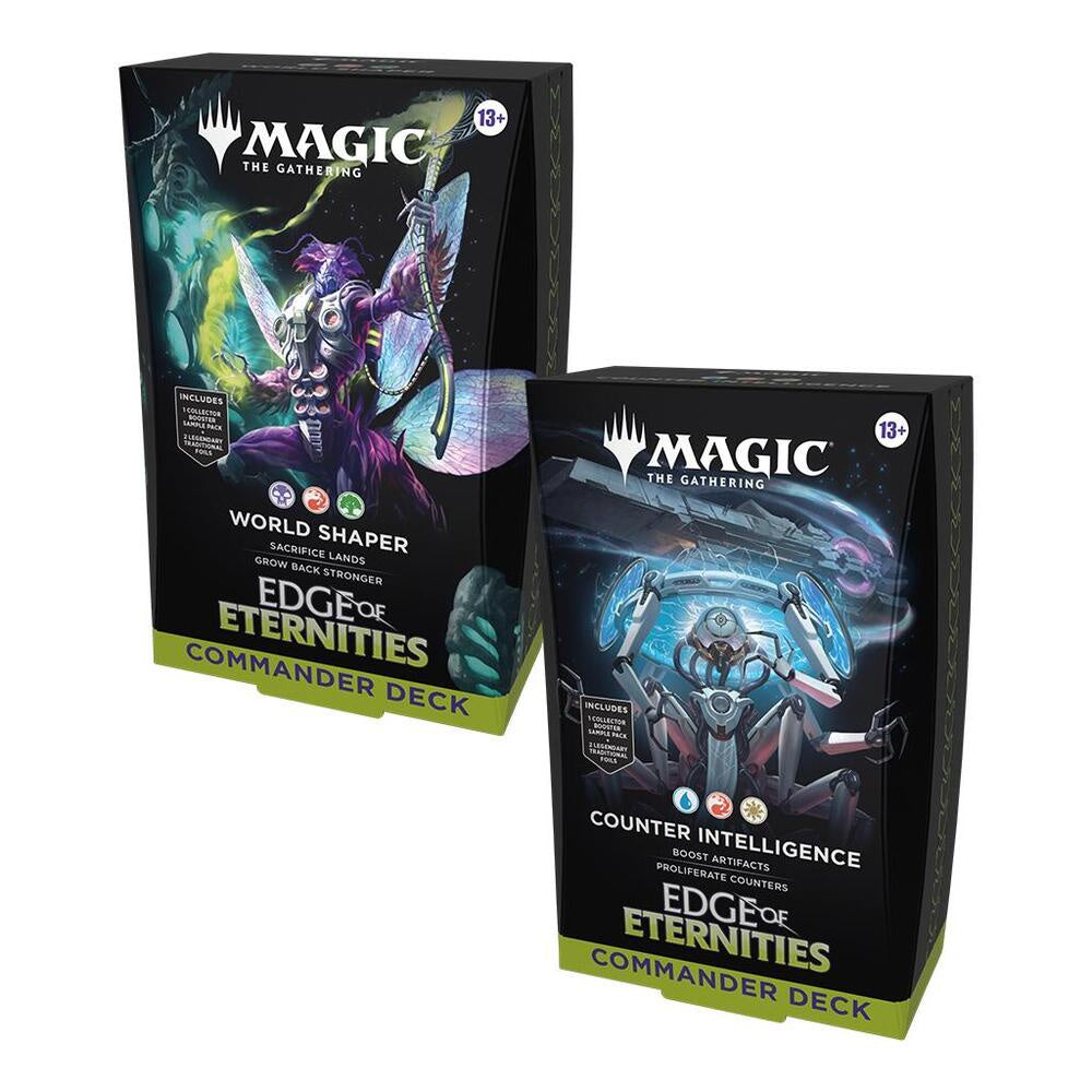Magic The Gathering Edge of Eternities Commander Deck - 2 Deck Set