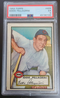Eddie Pellagrini 1952 Topps #405 PSA 5