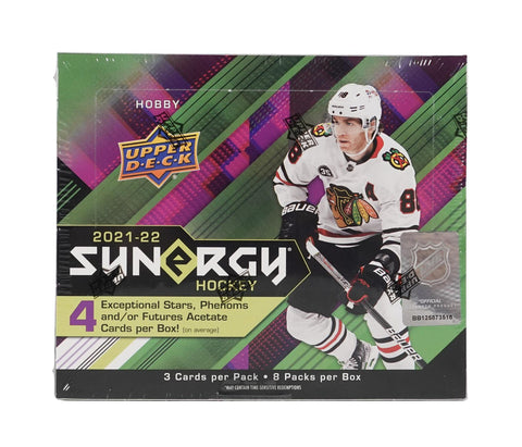 2021-22 Upper Deck Synergy Hockey Hobby Box