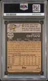 Shohei Ohtani 2022 Topps Heritage Real One Red Ink Auto #24/73 PSA 8 Auto 10