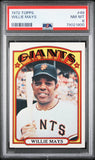 Willie Mays 1972 Topps #49 PSA 8 NM-MINT