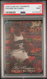 Dikembe Mutumbo 1995 Flair Hot Numbers #9 PSA 9 Mint