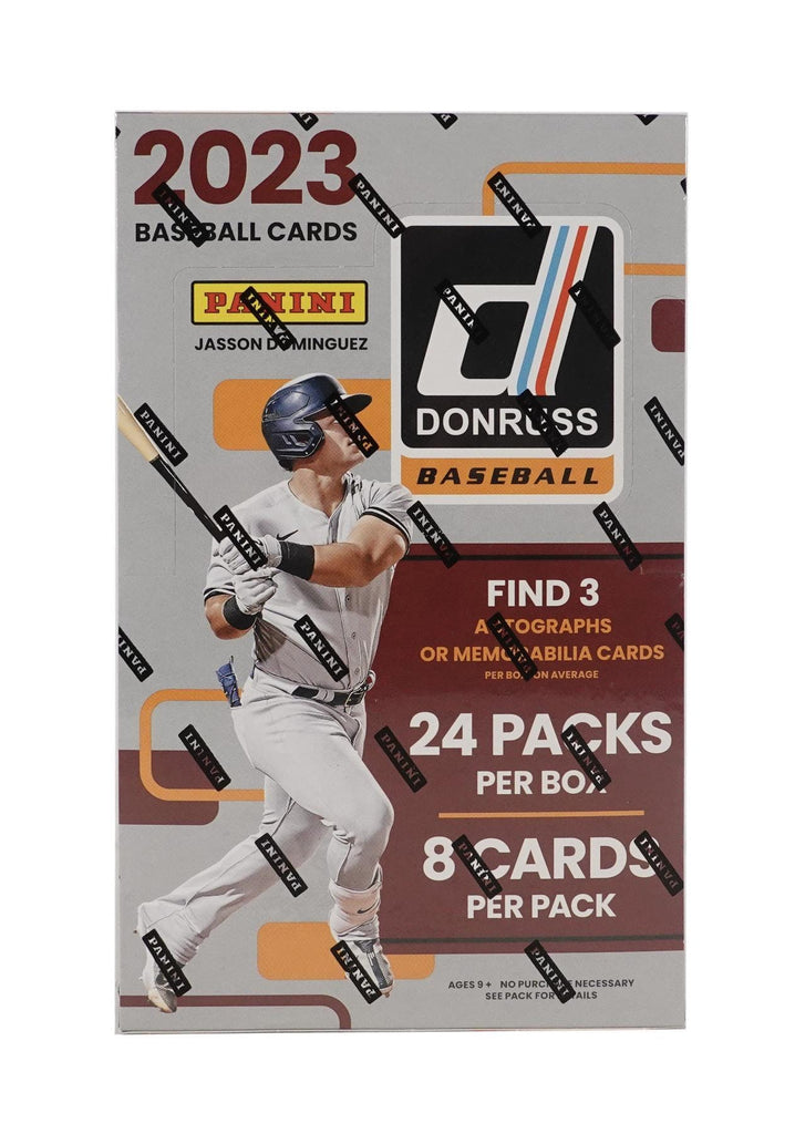 2023 Panini Donruss Baseball Hobby Box Three Stars Sportscards