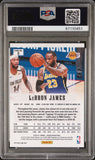 Lebron James 2020 Panini Prizm Flashback Silver Prizm PSA 10 Gem Mint