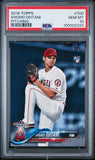 Shohei Ohtani 2018 Topps Rookie #700 PSA 10 Gem Mint 2333