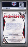 Juan Soto 2021 Topps Finest Moments Autograph PSA 9 Mint